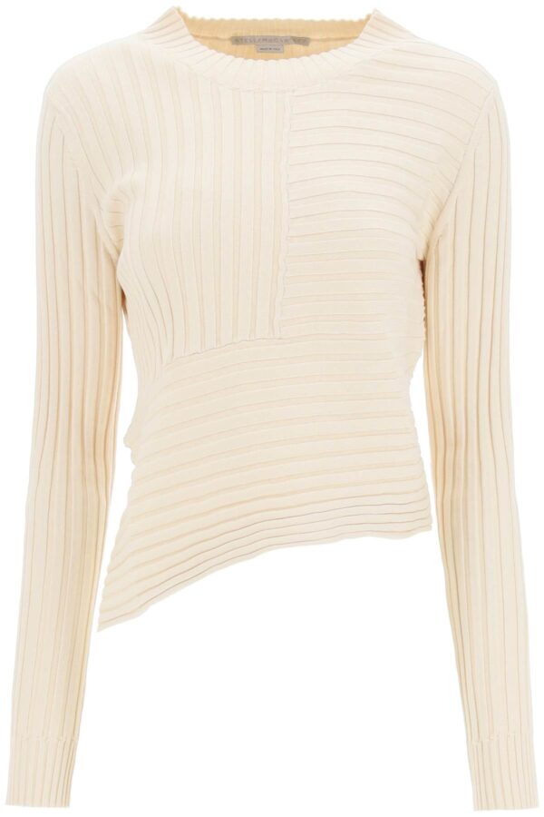 STELLA McCARTNEY ASYMMETRICAL COTTON TOP